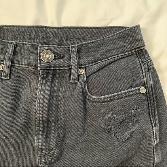 American Eagle high rise straight leg jeans - Picture 3 of 7